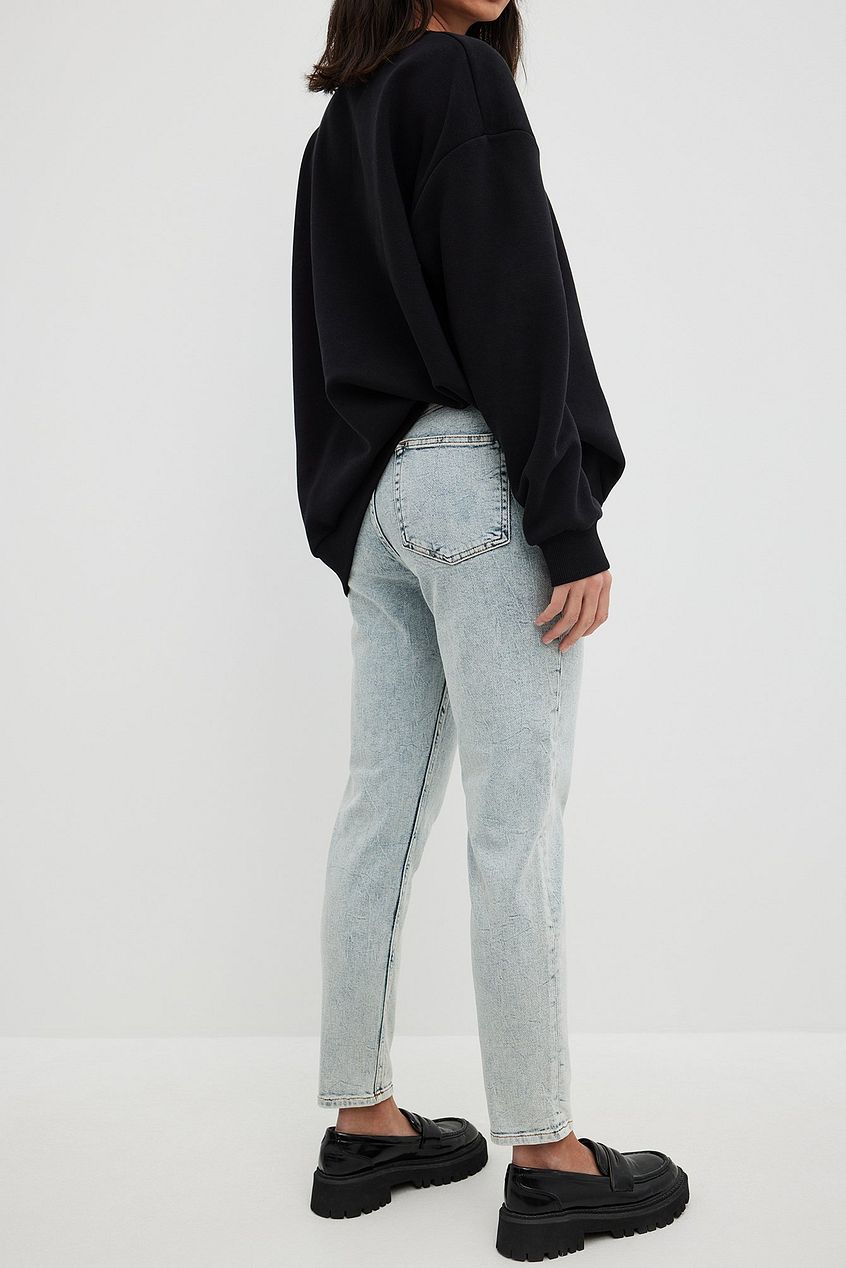 Organic Mom Jeans For Womens - PRINDA - Jeans - 