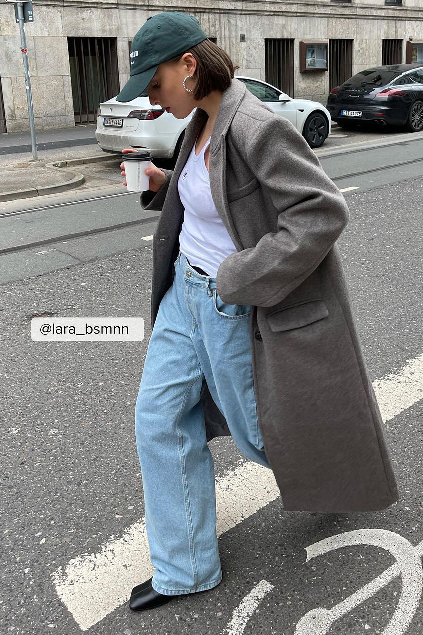 Relaxed Full Length Jeans For Womens - PRINDA - Jeans - 