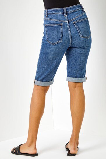Roman Essential Knee Length Shorts - PRINDA - Shorts & Skirts - 