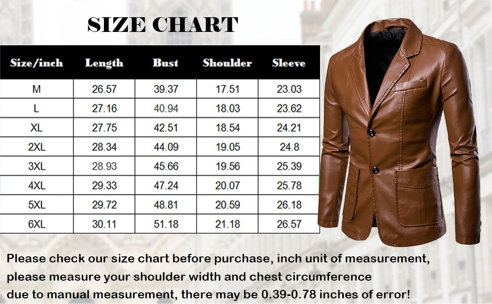 PRINDA Black Leather Blazer